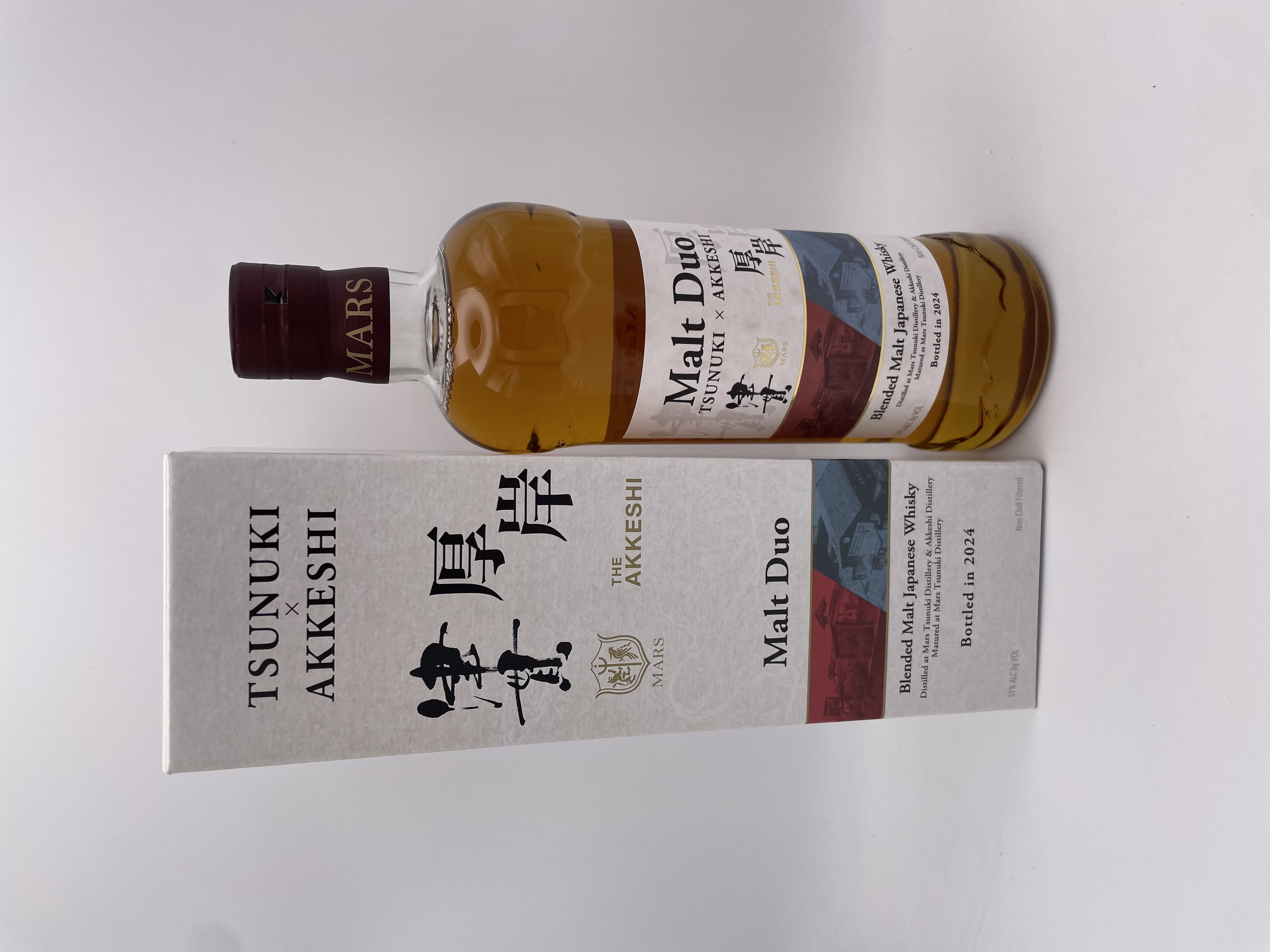 厚岸×津貫 Malt Duo 51% 700ml
