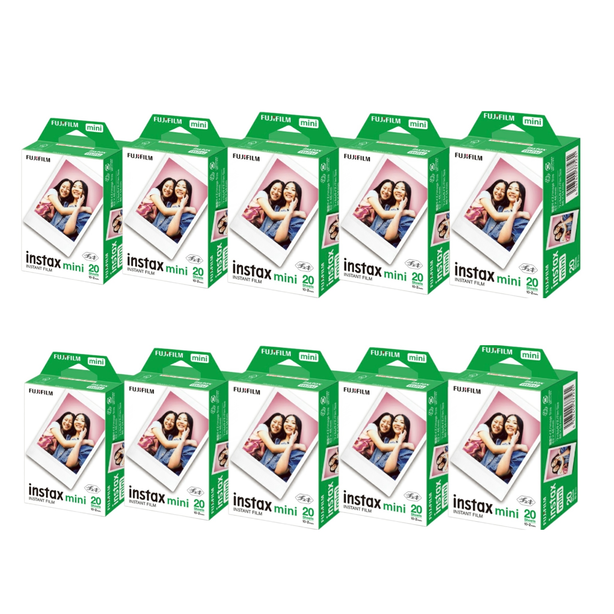 instax mini JP2 (20枚)　10個(200枚)セット