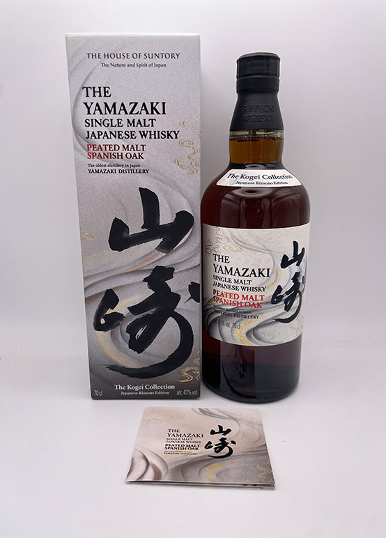 山崎 PEATED MALT SPANISH OAK 43% 700ml