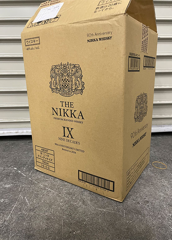 ザ ニッカ ナインディケイズ 48% 700ml