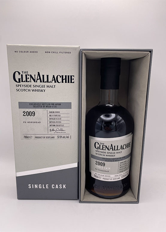 グレンアラヒー 15年 PX ホグスヘッド 2009-2024 57.6% 700ml