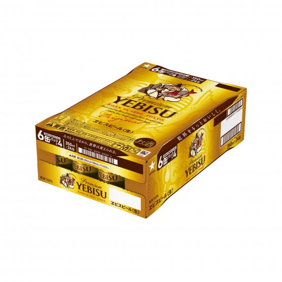 サッポロ エビスビール〈生〉 5% 350ml×24本