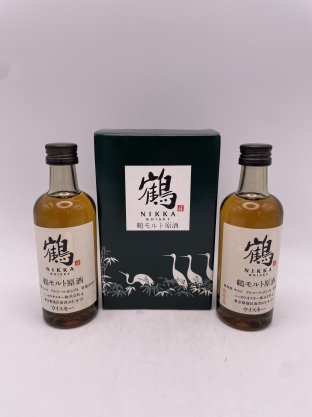 鶴モルト原酒 51% 50ml 2本セット