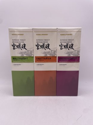 宮城峡蒸溜所限定3本セット